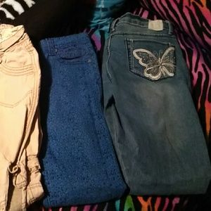 Girls jeans size 12 name brand